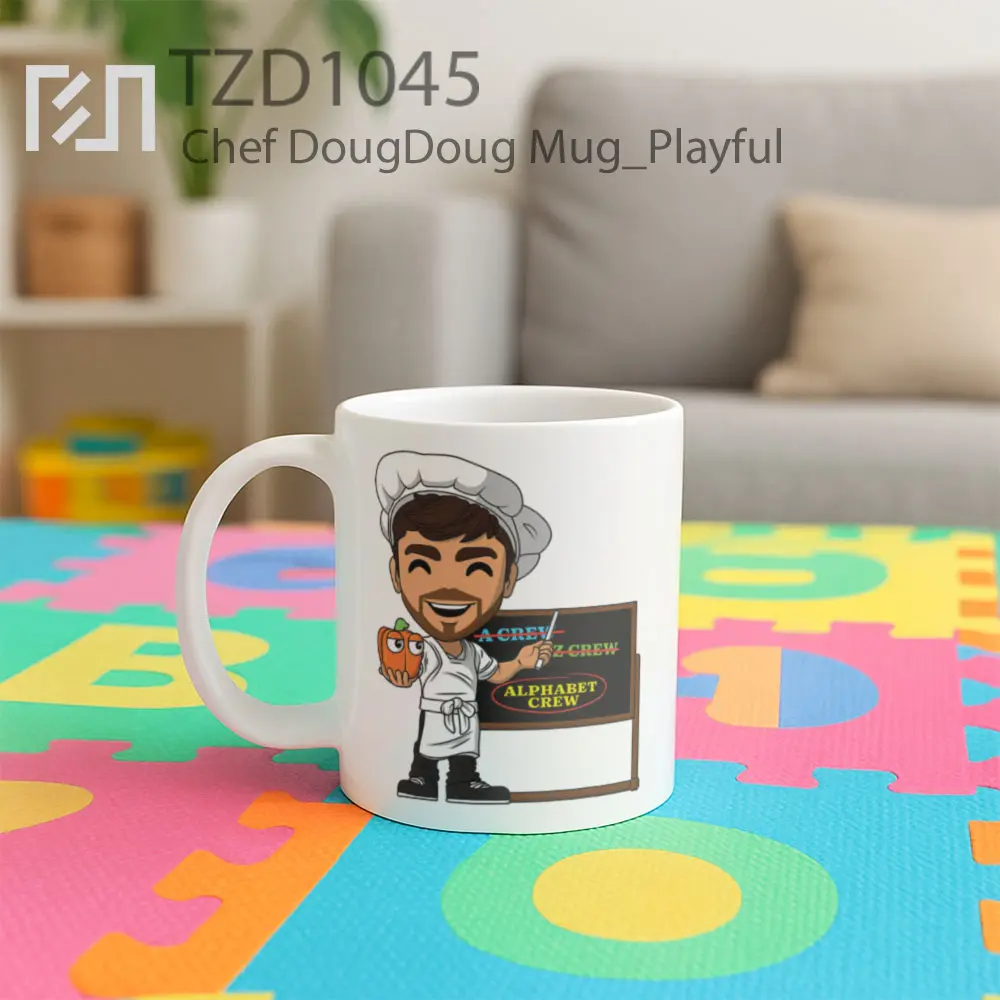 Chef DougDoug Mug - All-side / Desain