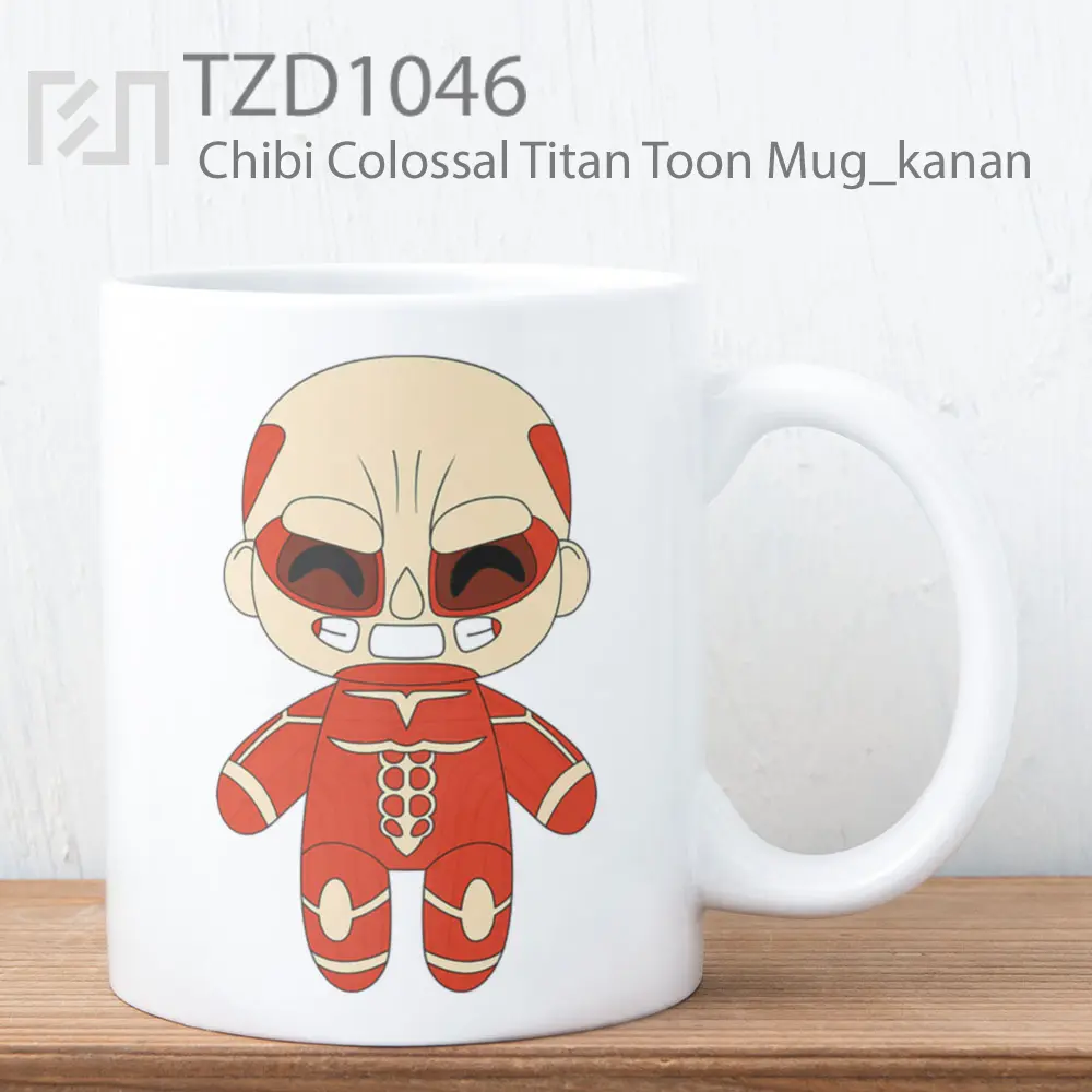 Chibi Colossal Titan Toon Mug
