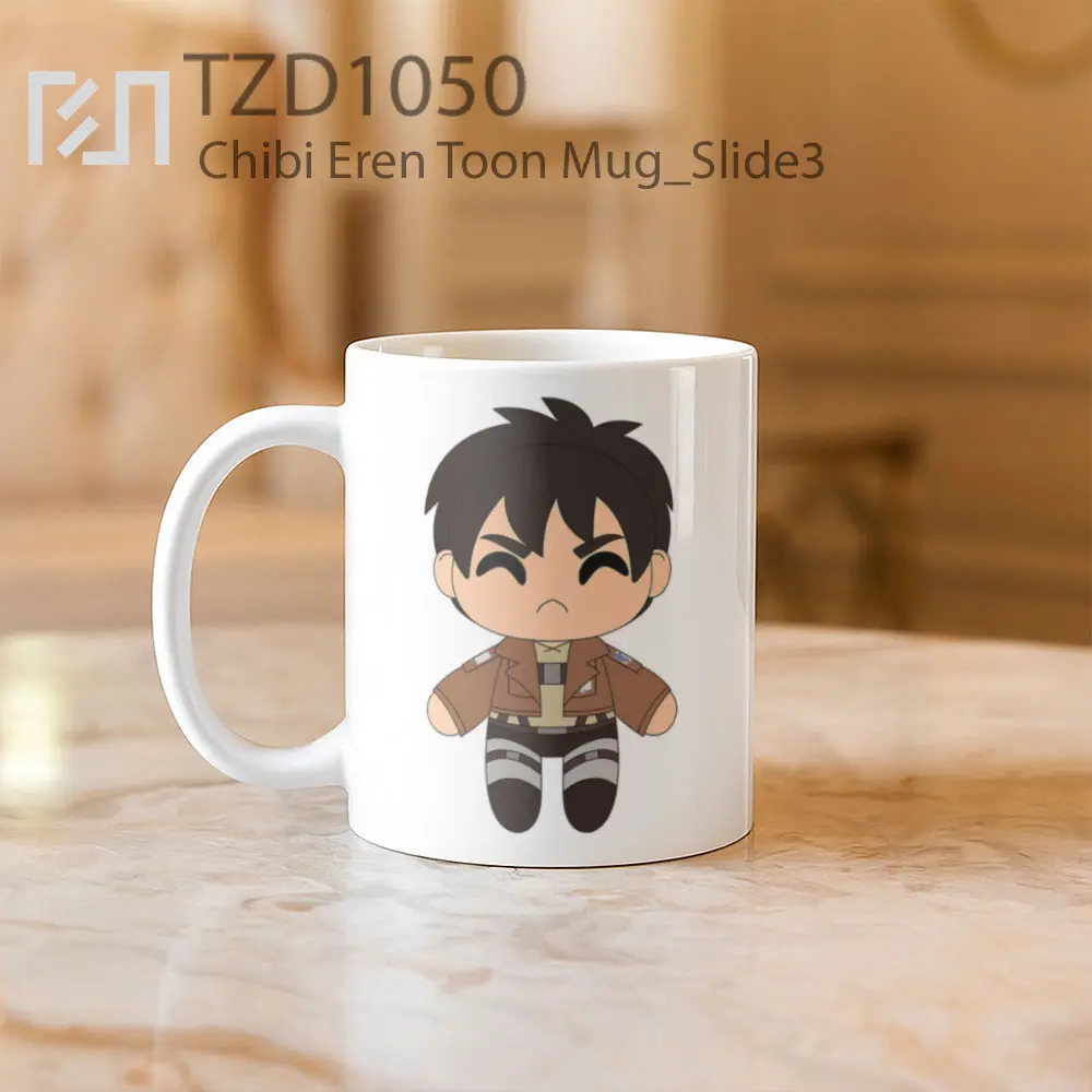 Chibi Eren Toon Mug - All-side / Desain