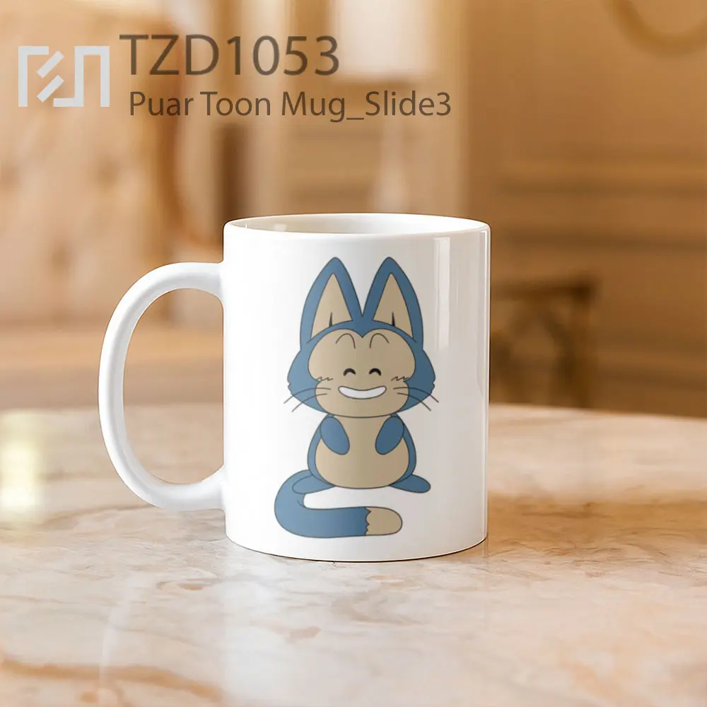 Puar Toon Mug - All-side / Desain