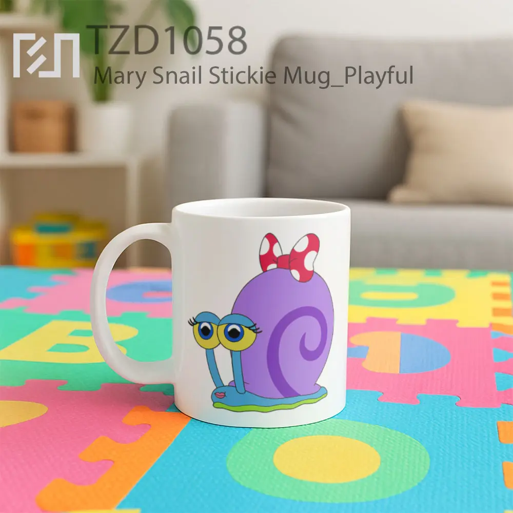 Mary Snail Stickie Mug - All-side / Desain