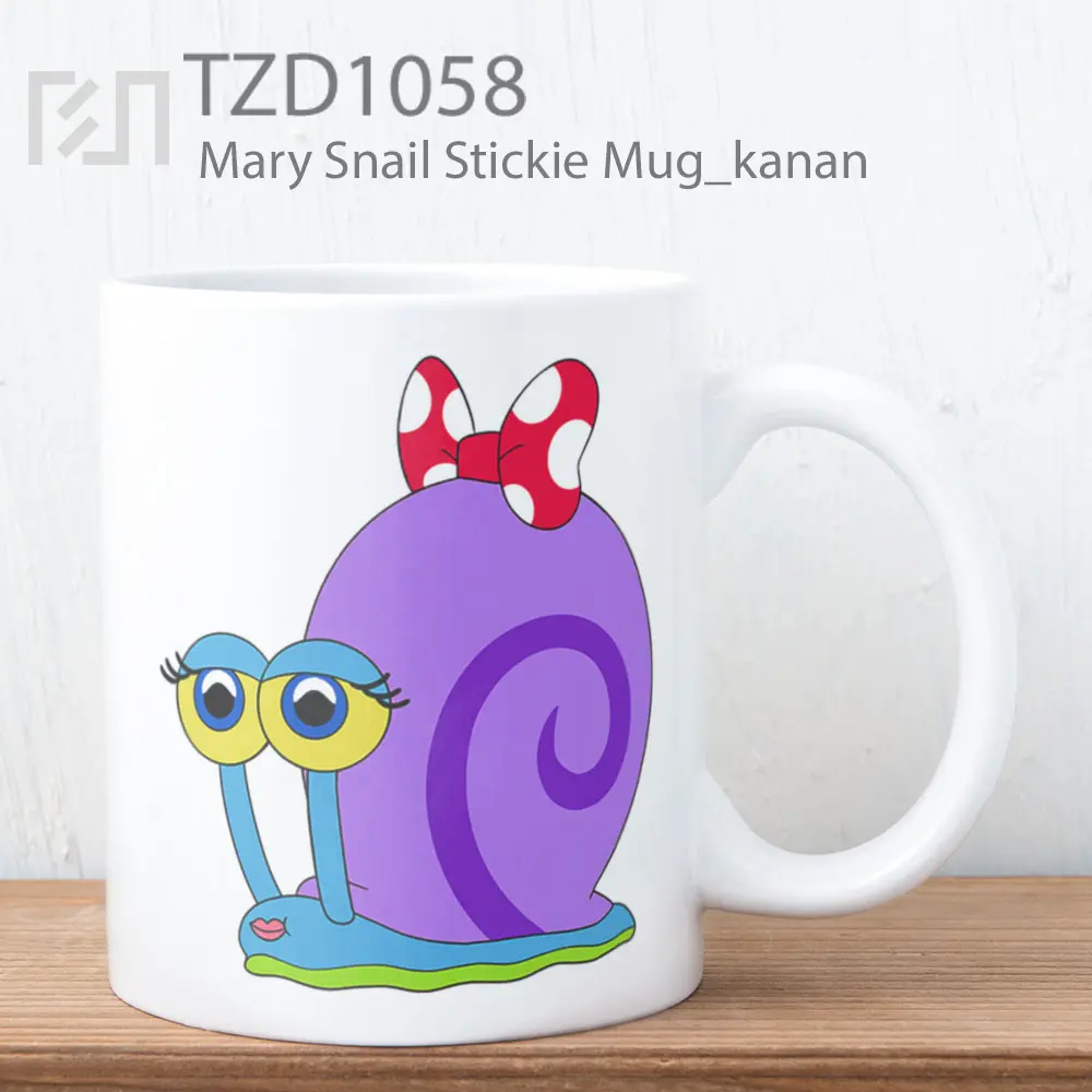 Mary Snail Stickie Mug