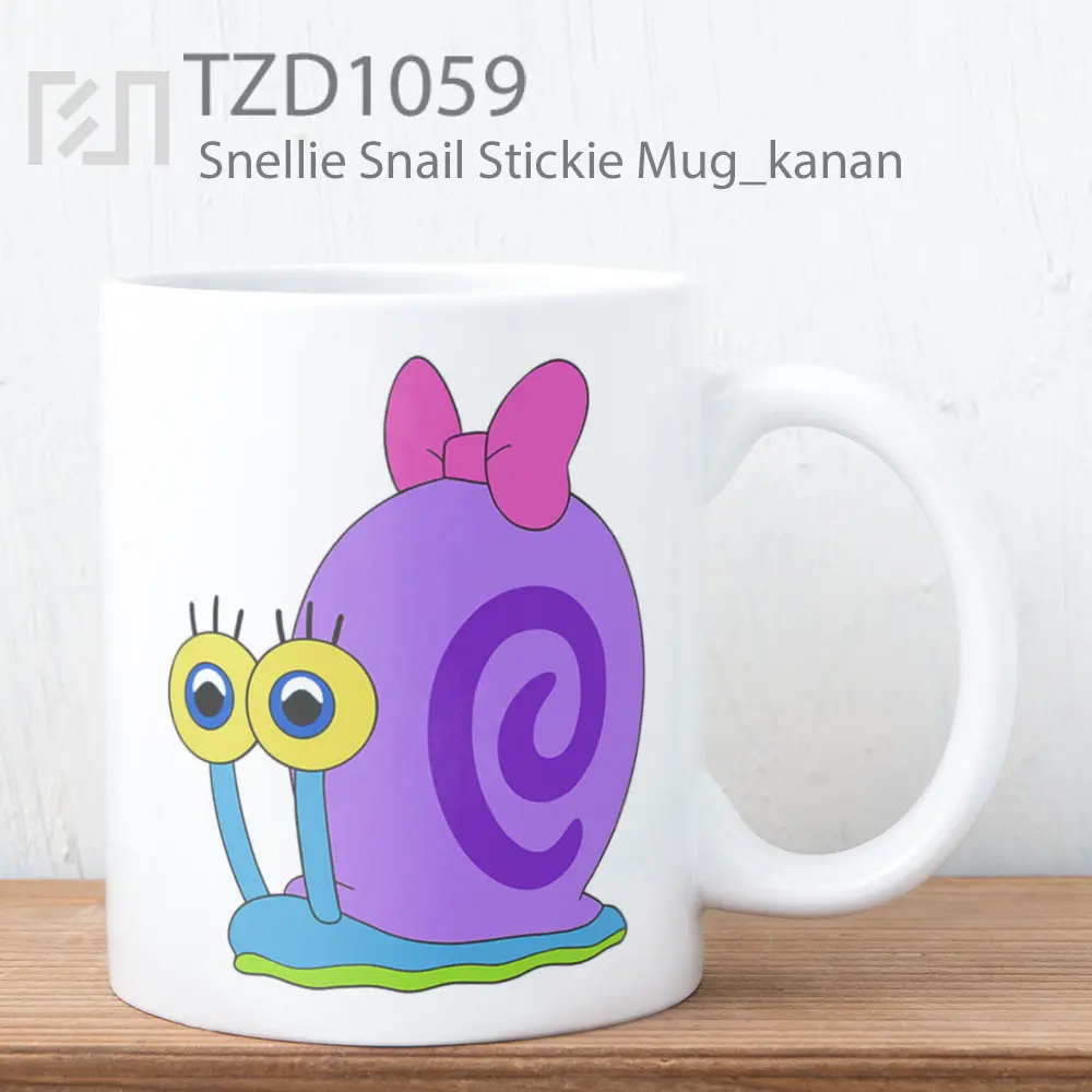 Snellie Snail Stickie Mug