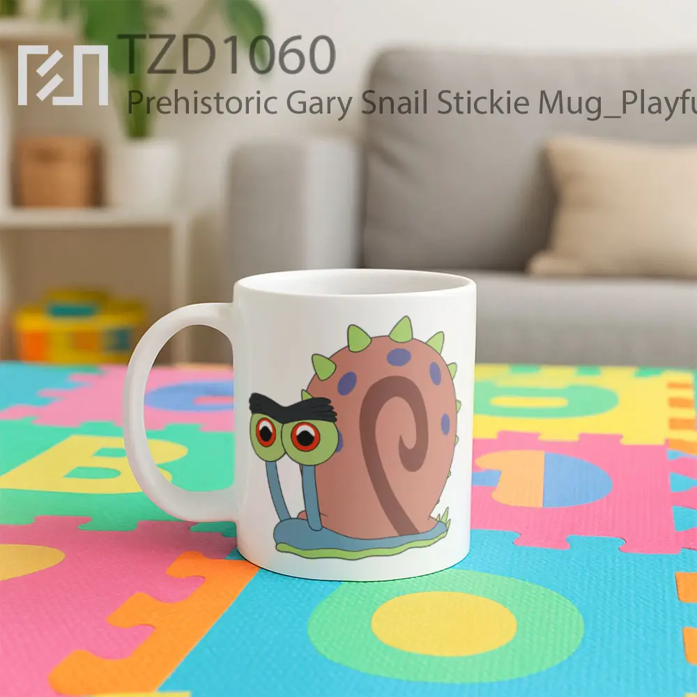 Prehistoric Gary Snail Stickie Mug - All-side / Desain