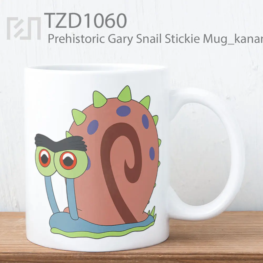 Prehistoric Gary Snail Stickie Mug