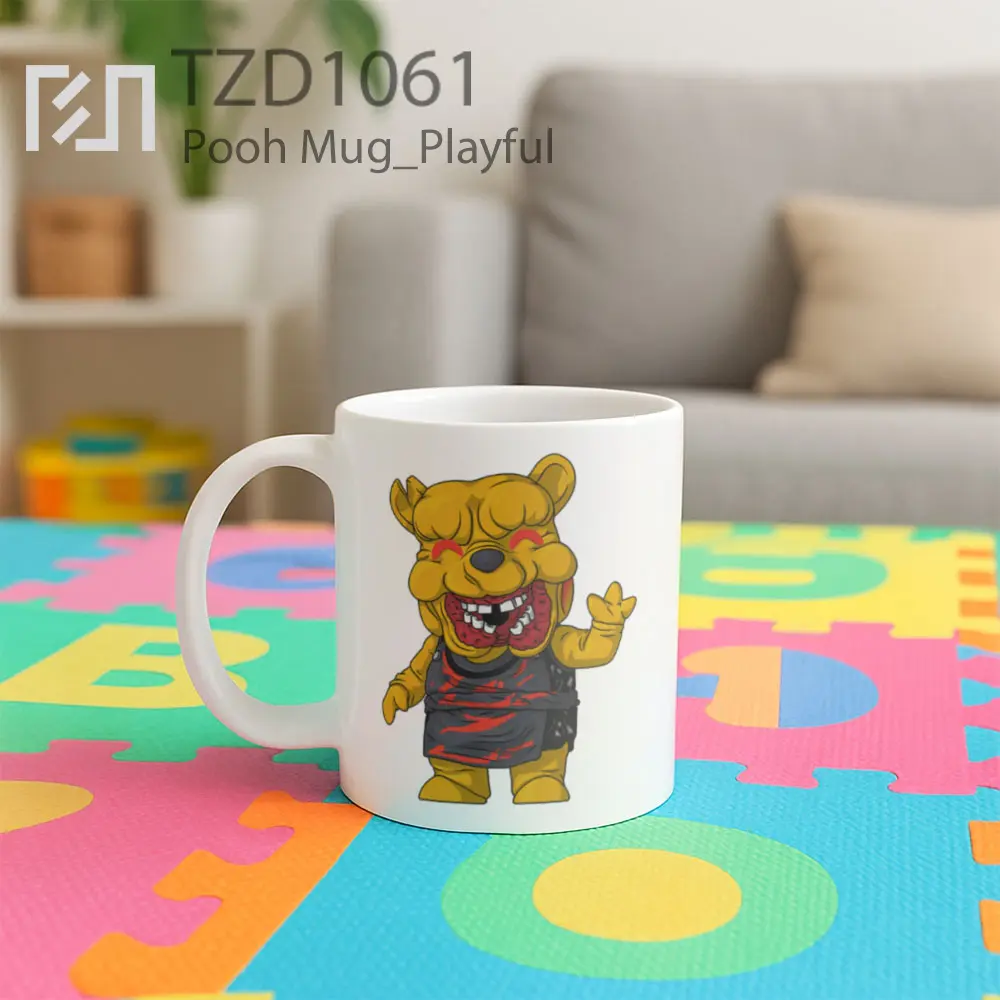 Pooh Mug - All-side / Desain