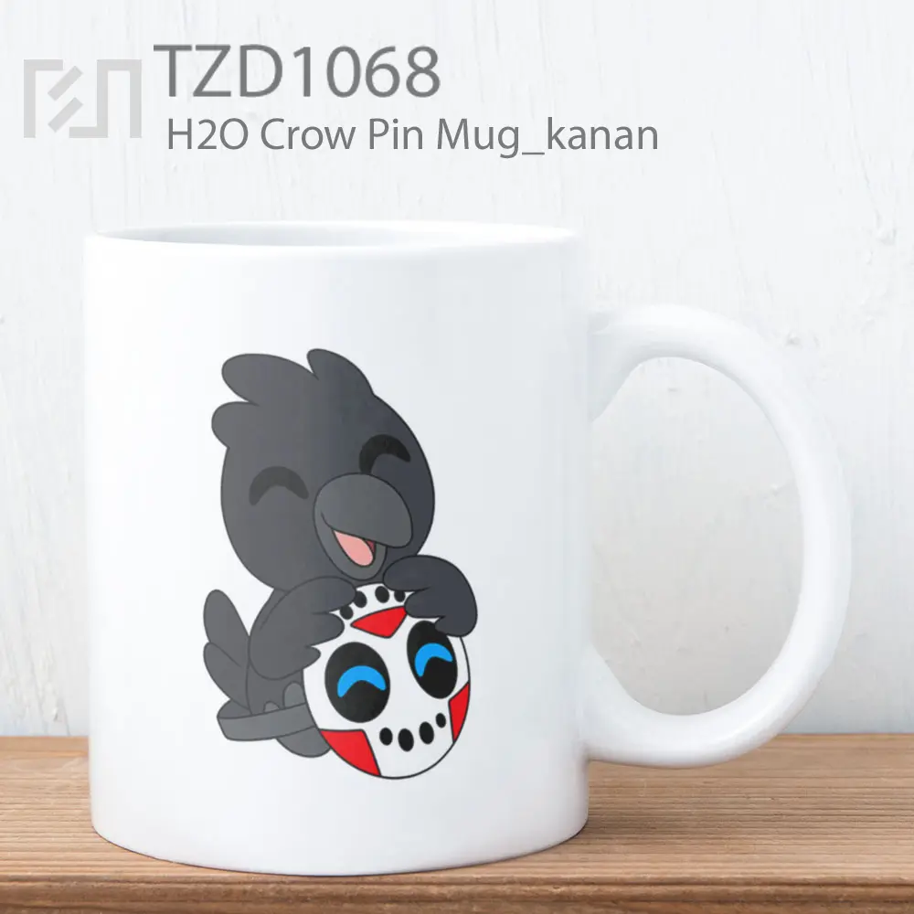 H2O Crow Pin Mug