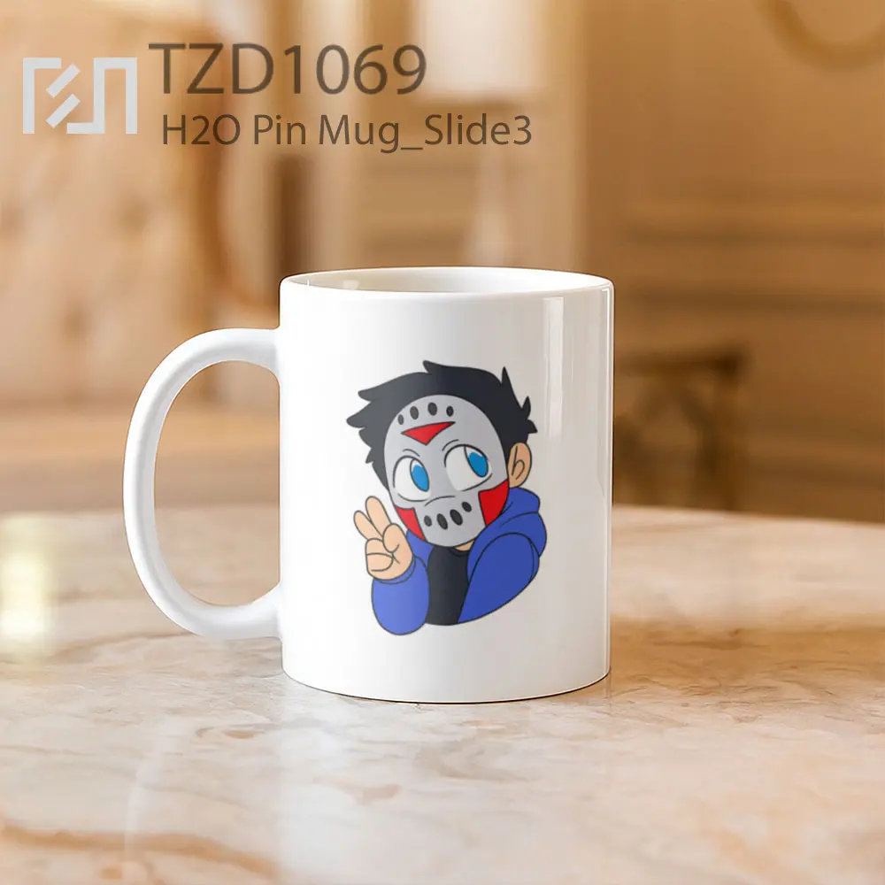 H2O Pin Mug - All-side / Desain