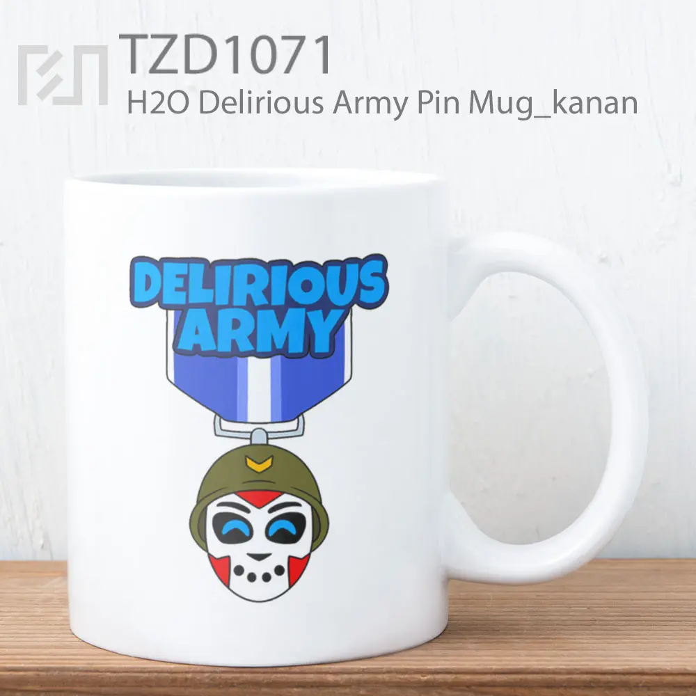 H2O Delirious Army Pin Mug