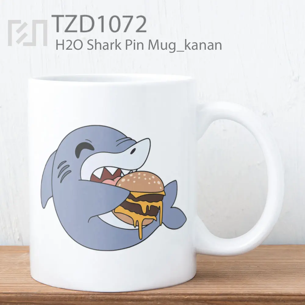 H2O Shark Pin Mug