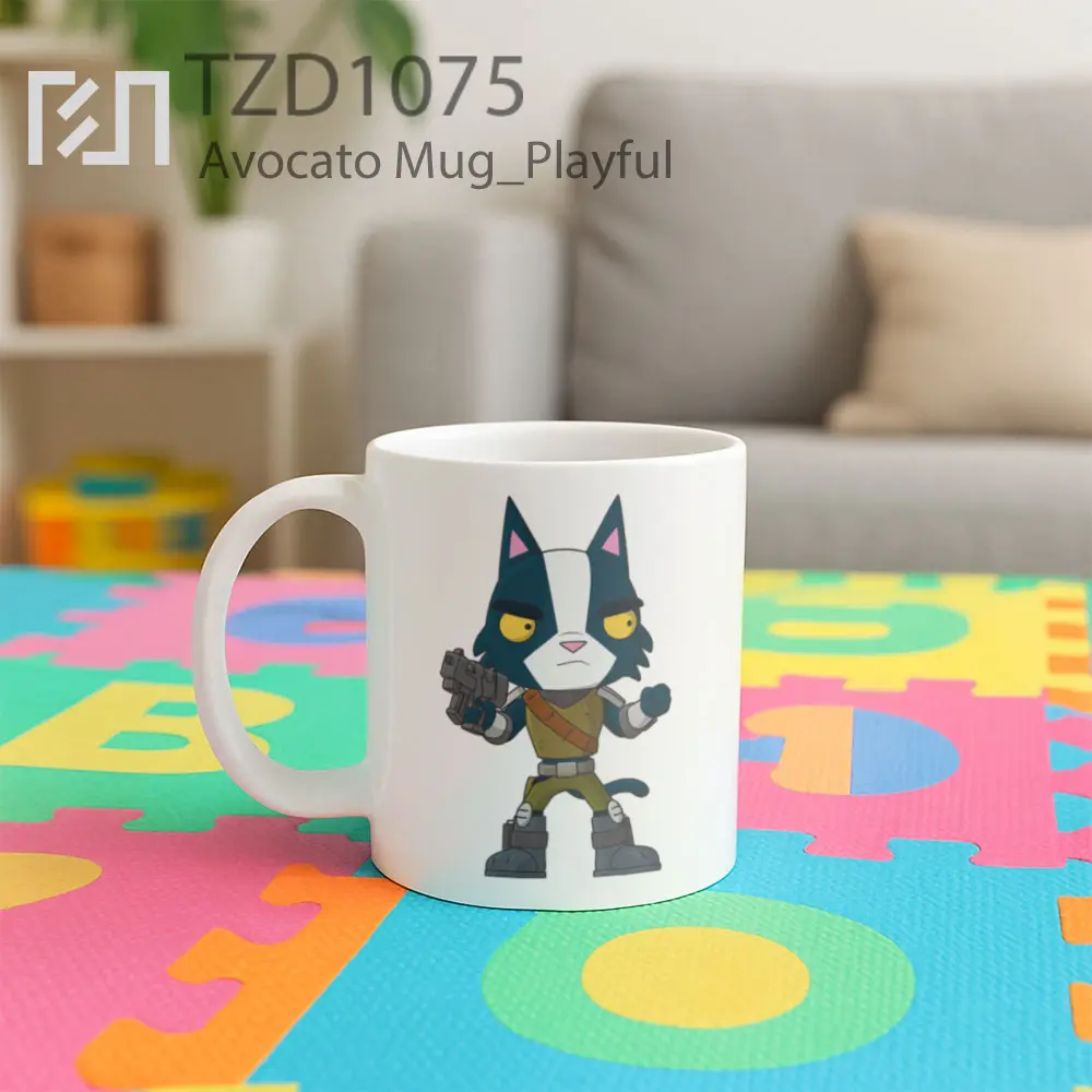Avocato Mug - All-side / Desain