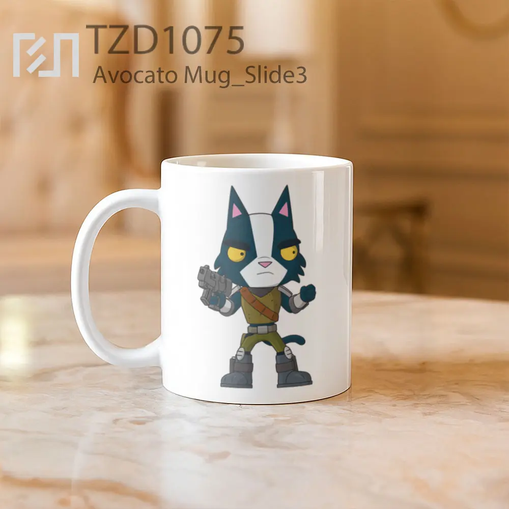 Avocato Mug - All-side / Desain