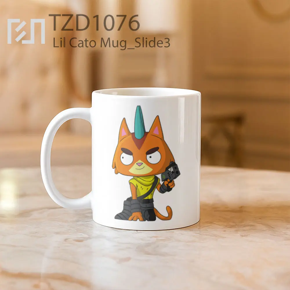 Lil Cato Mug - All-side / Desain
