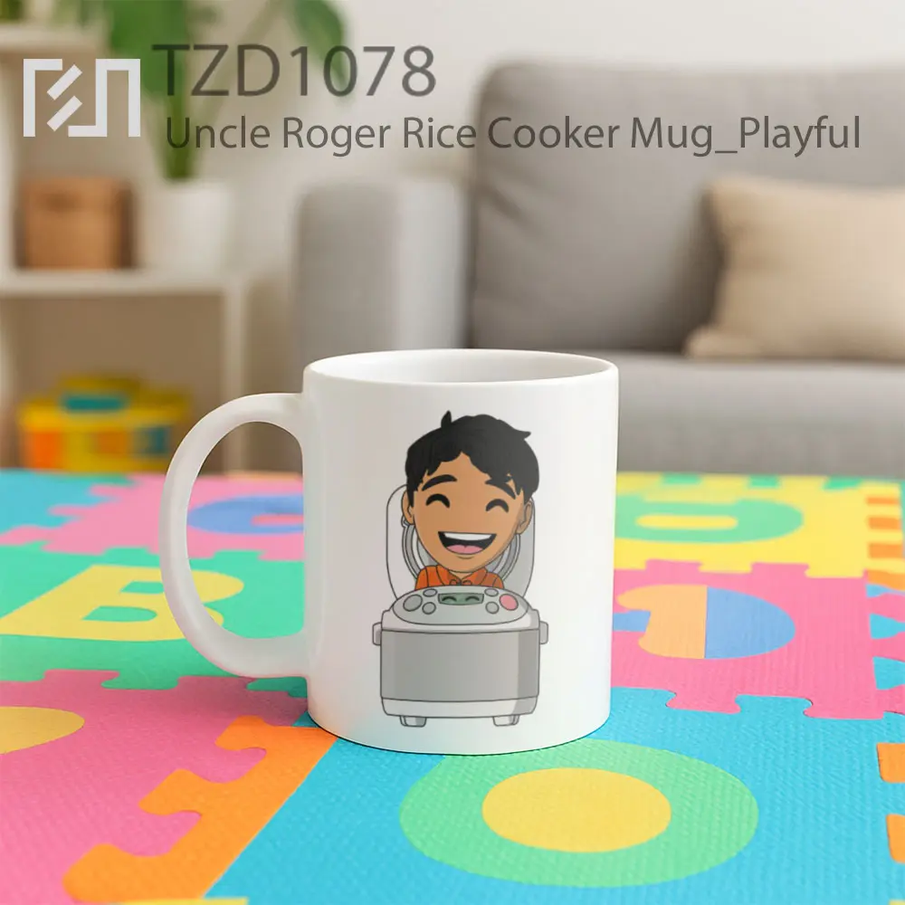 Uncle Roger Rice Cooker Mug - All-side / Desain