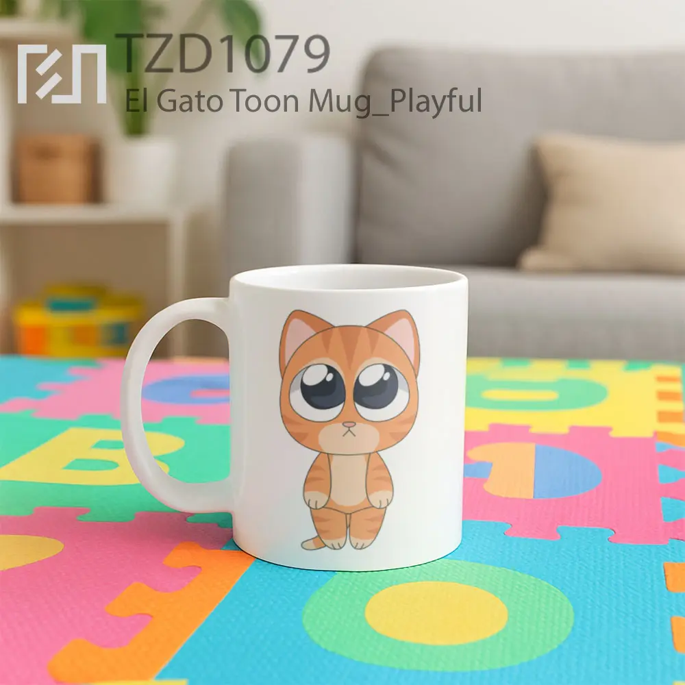 El Gato Toon Mug - All-side / Desain