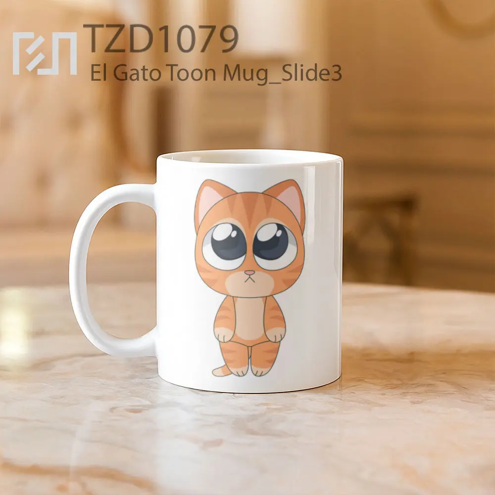 El Gato Toon Mug - All-side / Desain