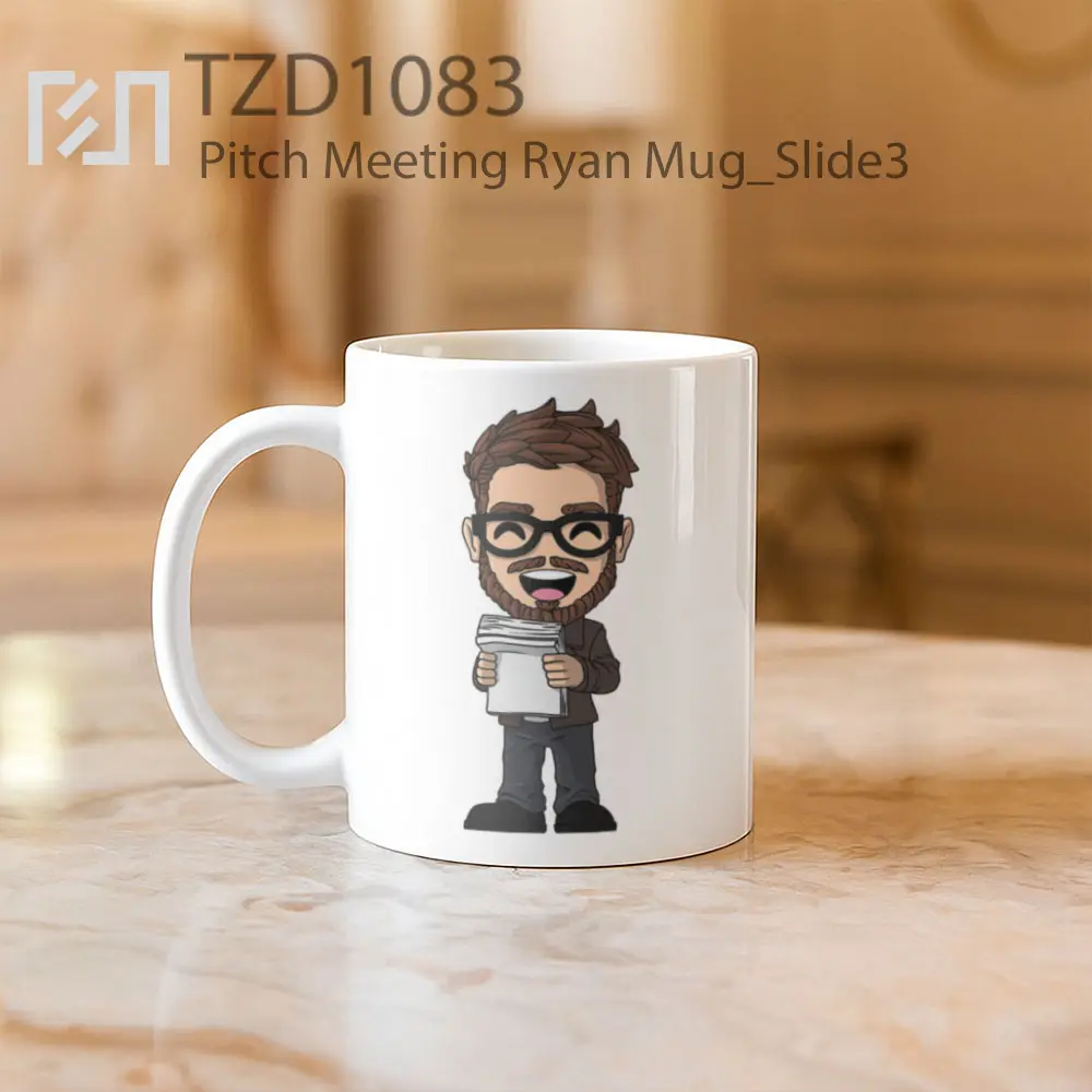 Pitch Meeting Ryan Mug - All-side / Desain