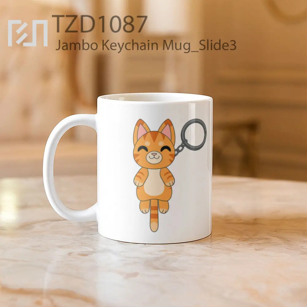 Jambo Keychain Mug - All-side / Desain