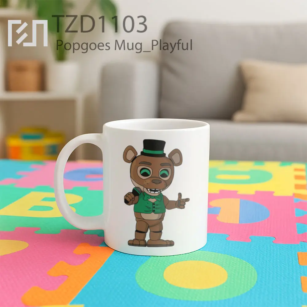 Popgoes Mug - All-side / Desain