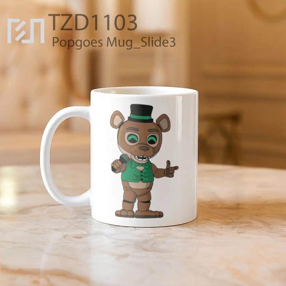 Popgoes Mug - All-side / Desain