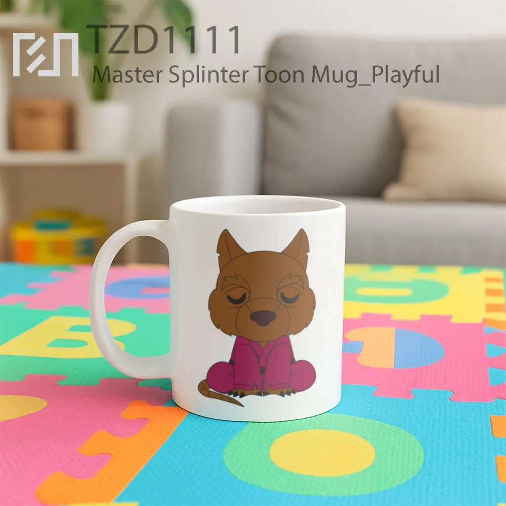 Master Splinter Toon Mug - All-side / Desain