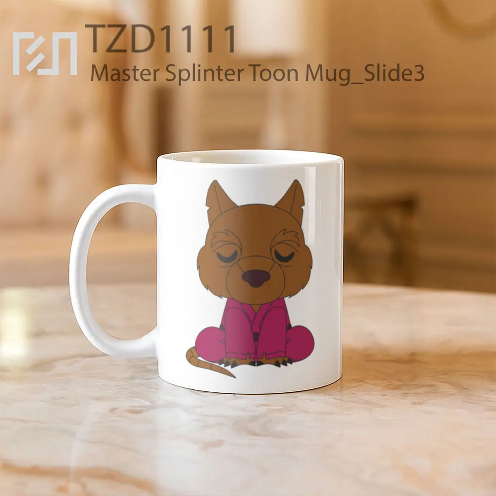 Master Splinter Toon Mug - All-side / Desain