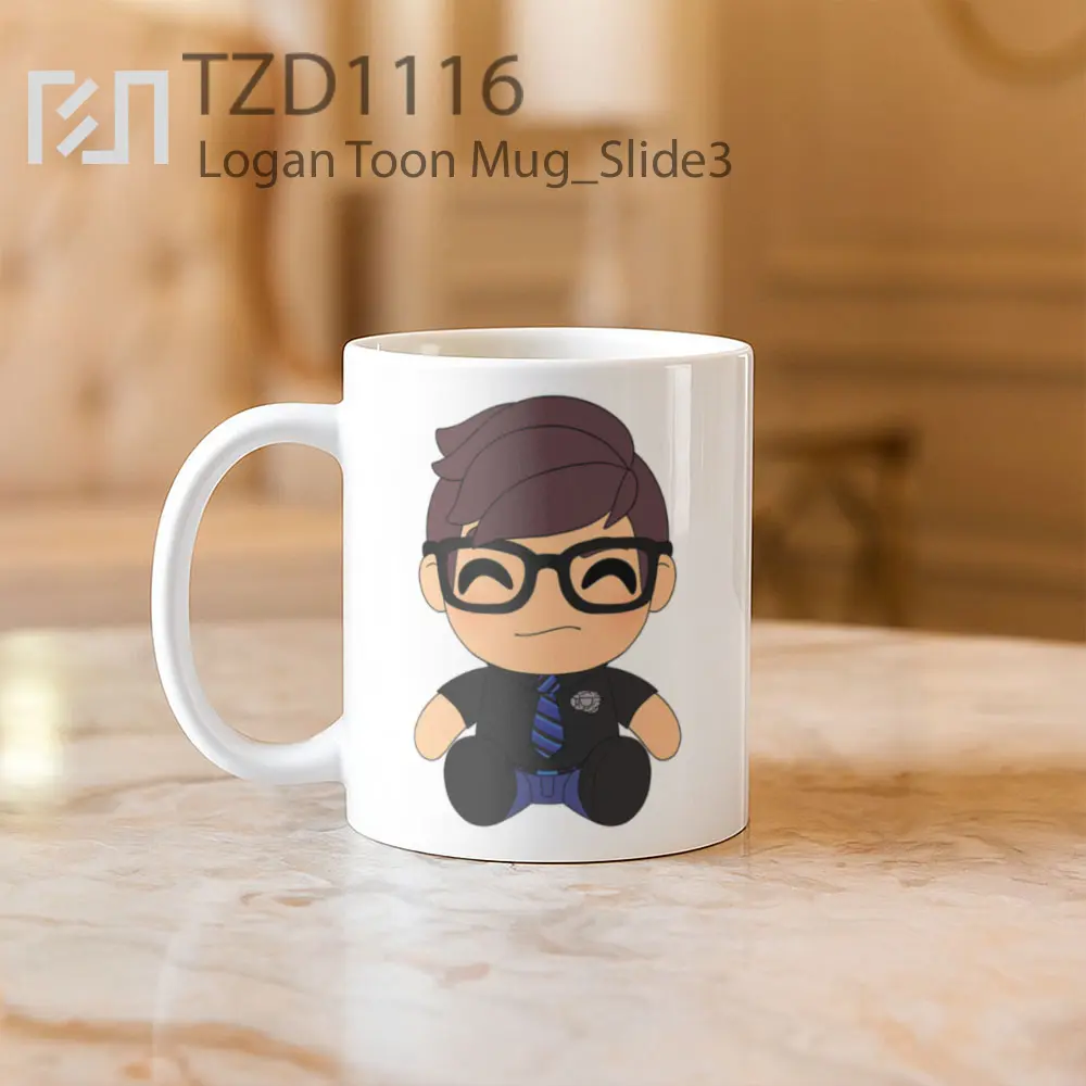 Logan Toon Mug - All-side / Desain