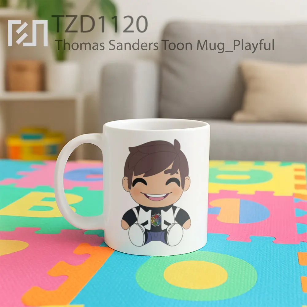 Thomas Sanders Toon Mug - All-side / Desain