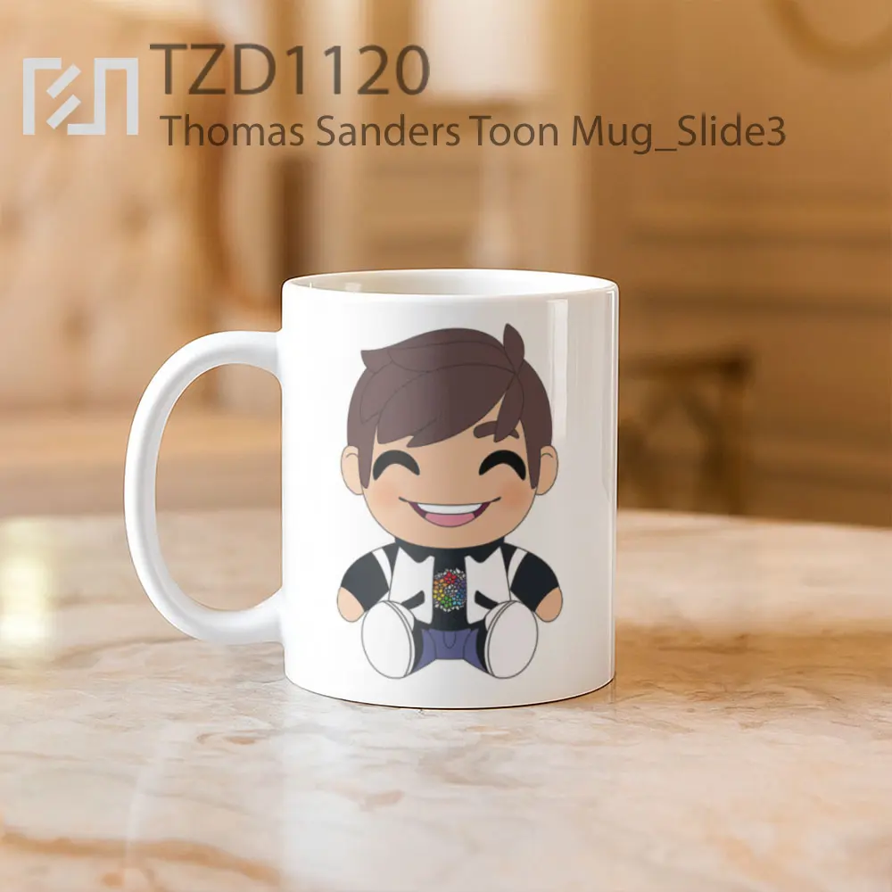 Thomas Sanders Toon Mug - All-side / Desain