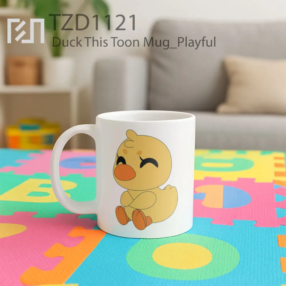 Duck This Toon Mug - All-side / Desain