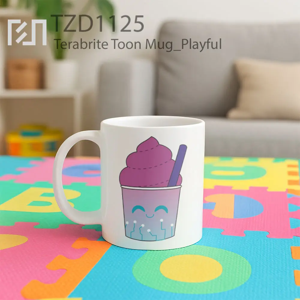Terabrite Toon Mug - All-side / Desain