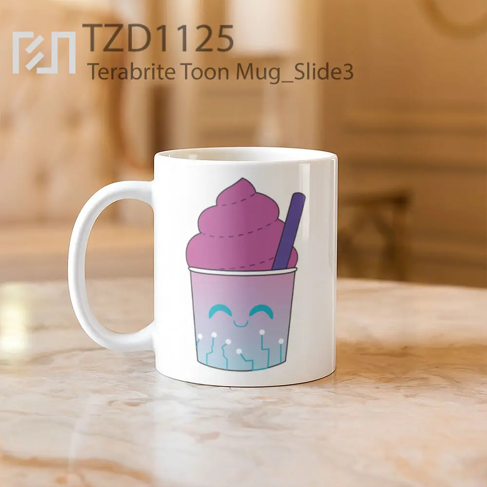 Terabrite Toon Mug - All-side / Desain