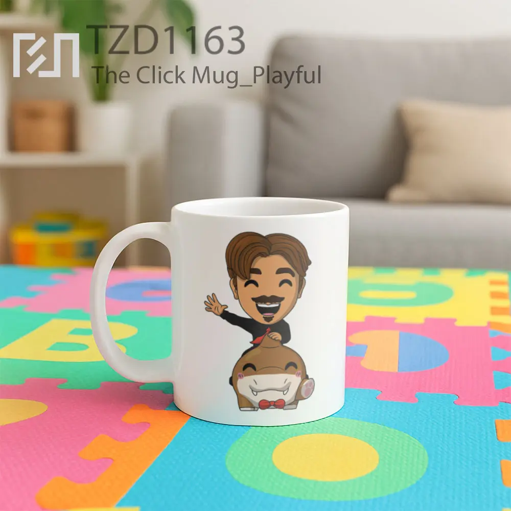 The Click Mug - All-side / Desain
