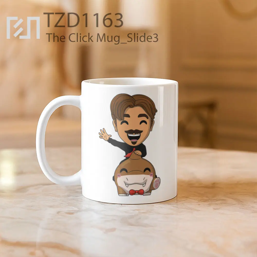 The Click Mug - All-side / Desain