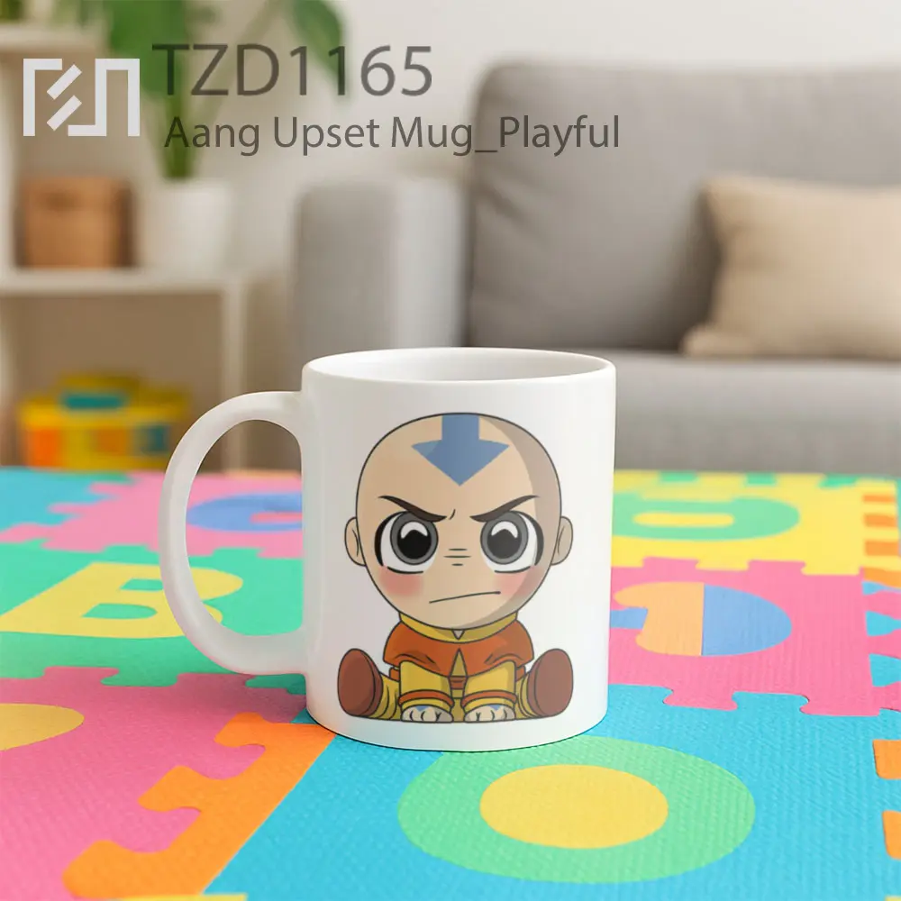 Aang Upset Mug - All-side / Desain