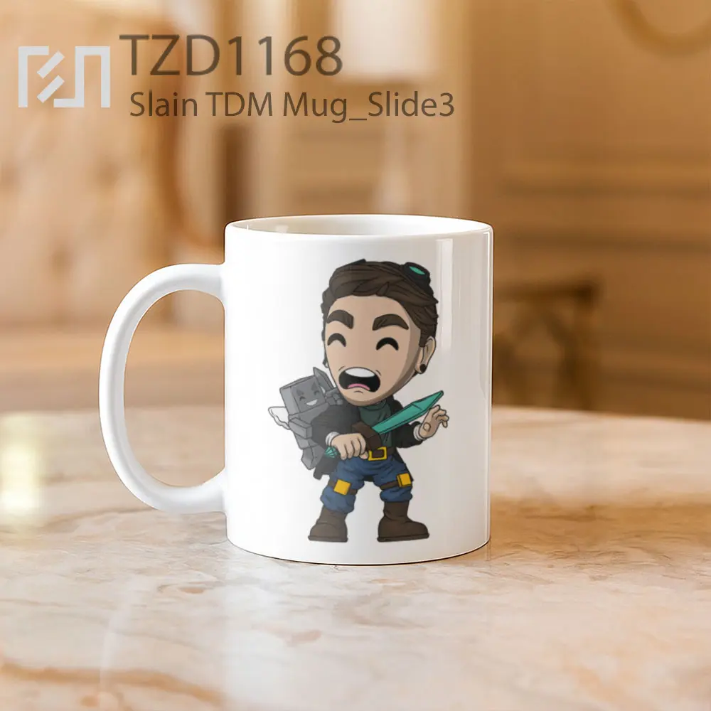 Slain TDM Mug - All-side / Desain