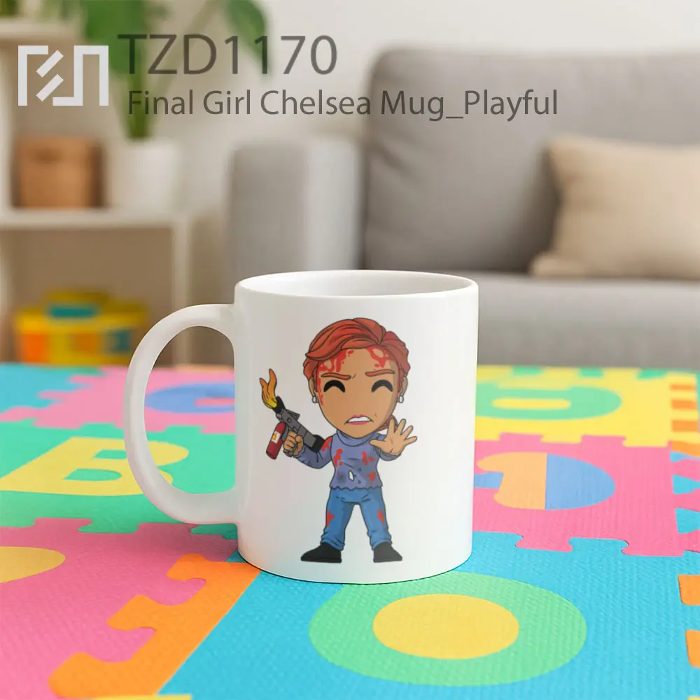 Final Girl Chelsea Mug - All-side / Desain