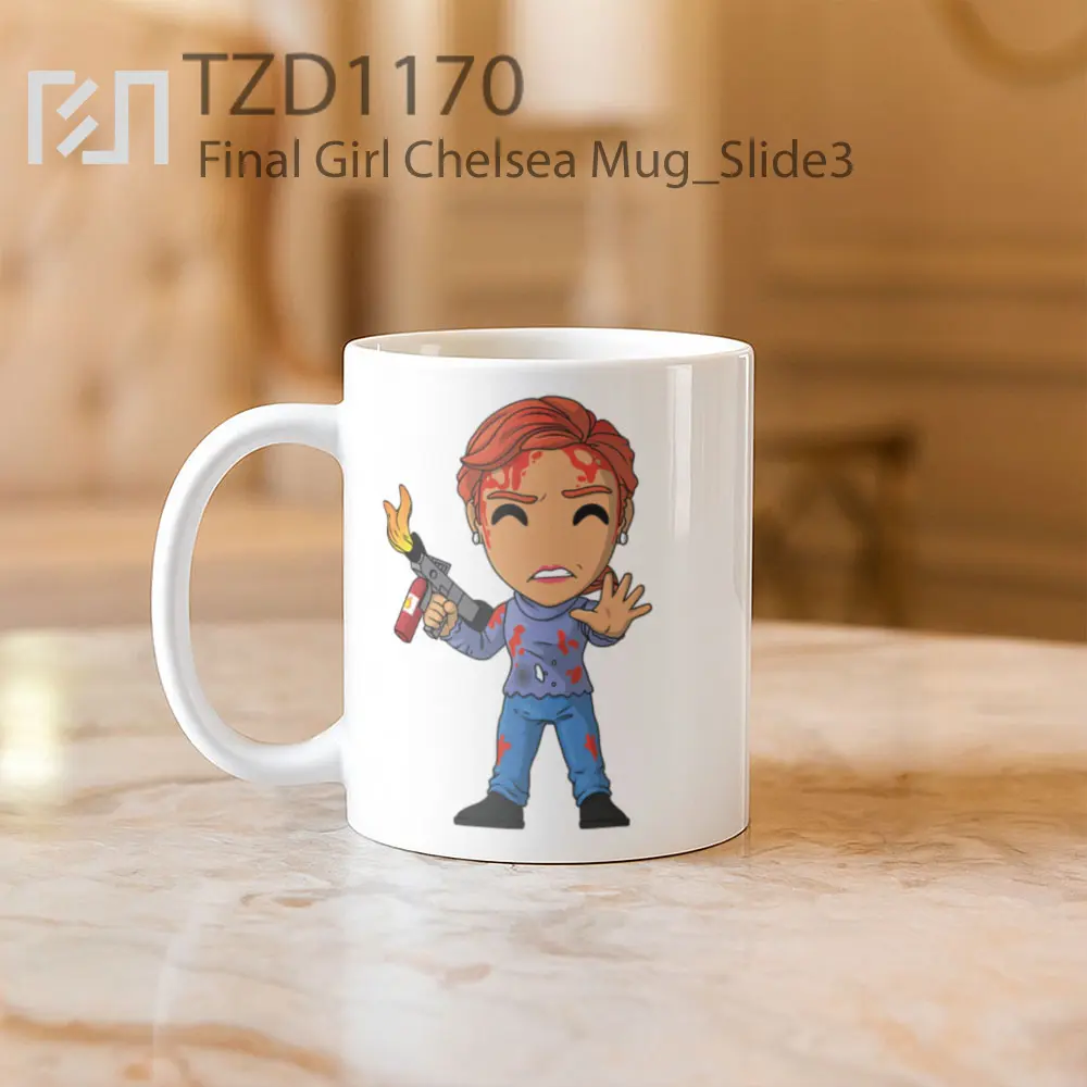 Final Girl Chelsea Mug - All-side / Desain