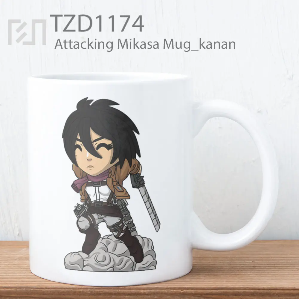 Attacking Mikasa Mug
