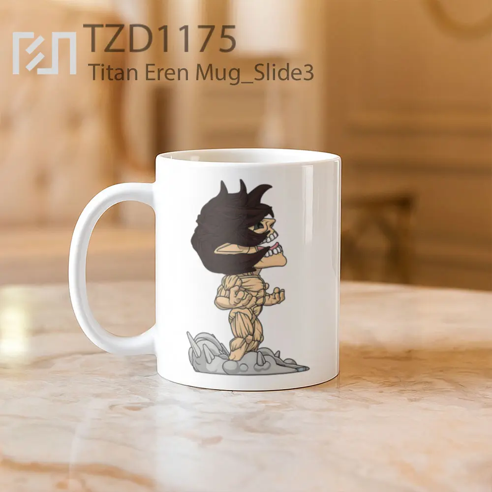 Titan Eren Mug - All-side / Desain