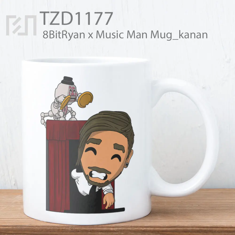 8BitRyan x Music Man Mug