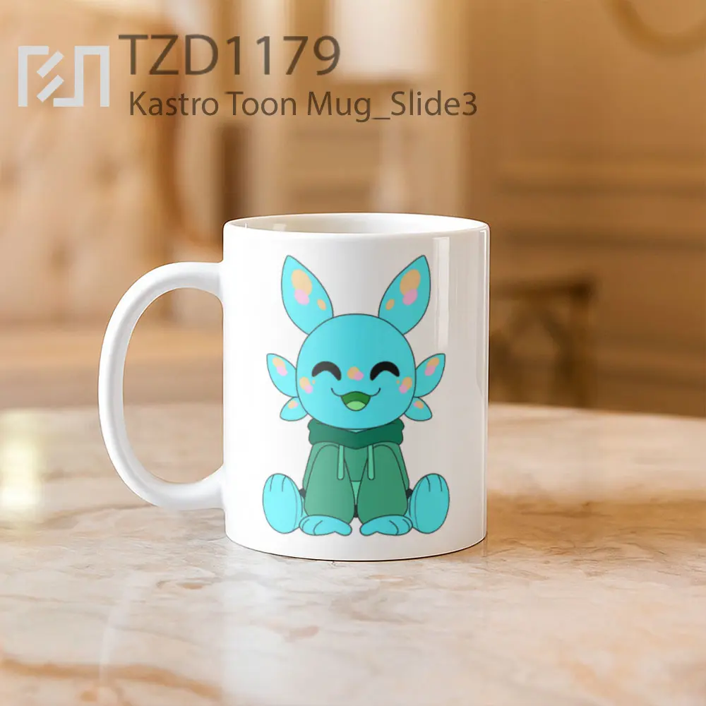 Kastro Toon Mug - All-side / Desain