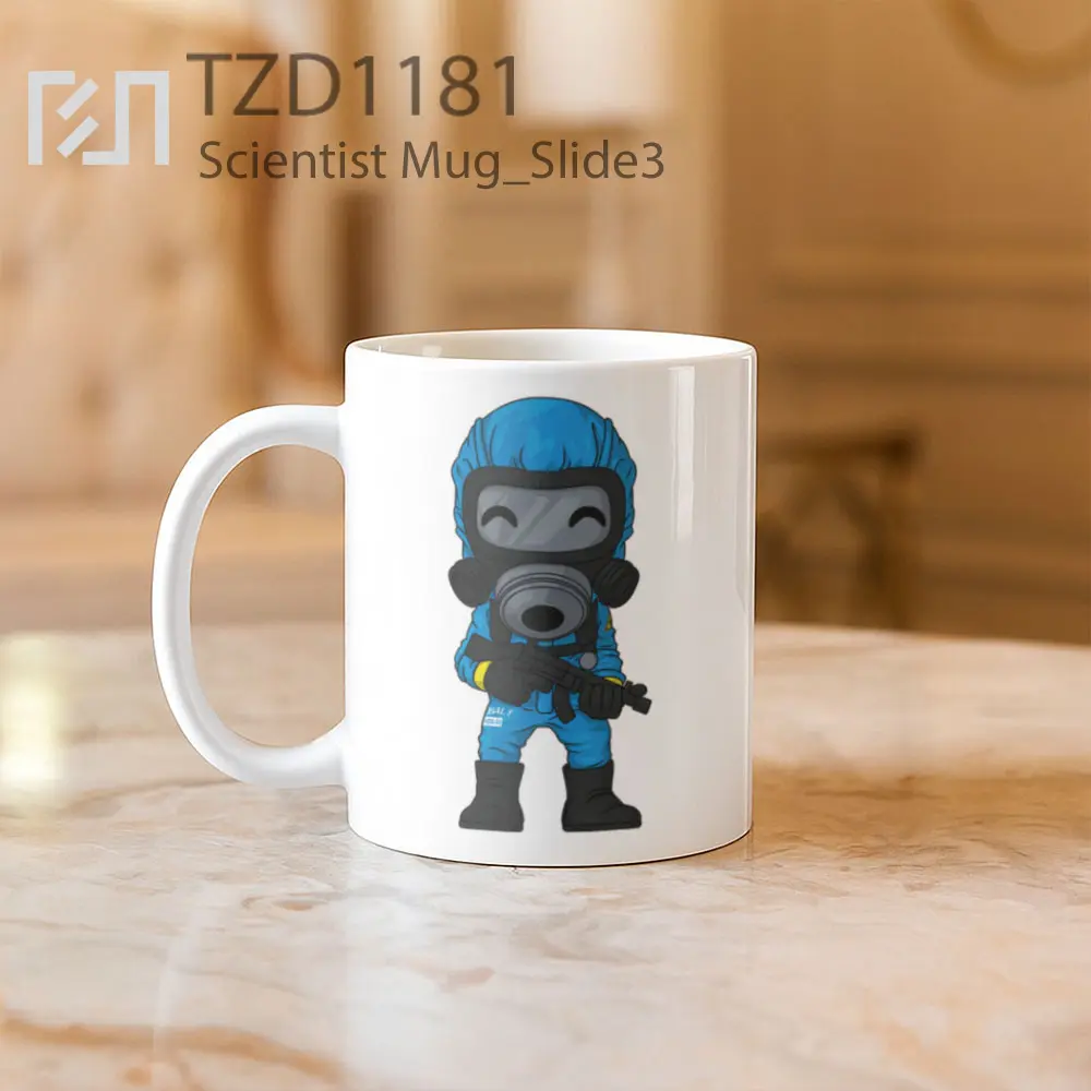 Scientist Mug - All-side / Desain