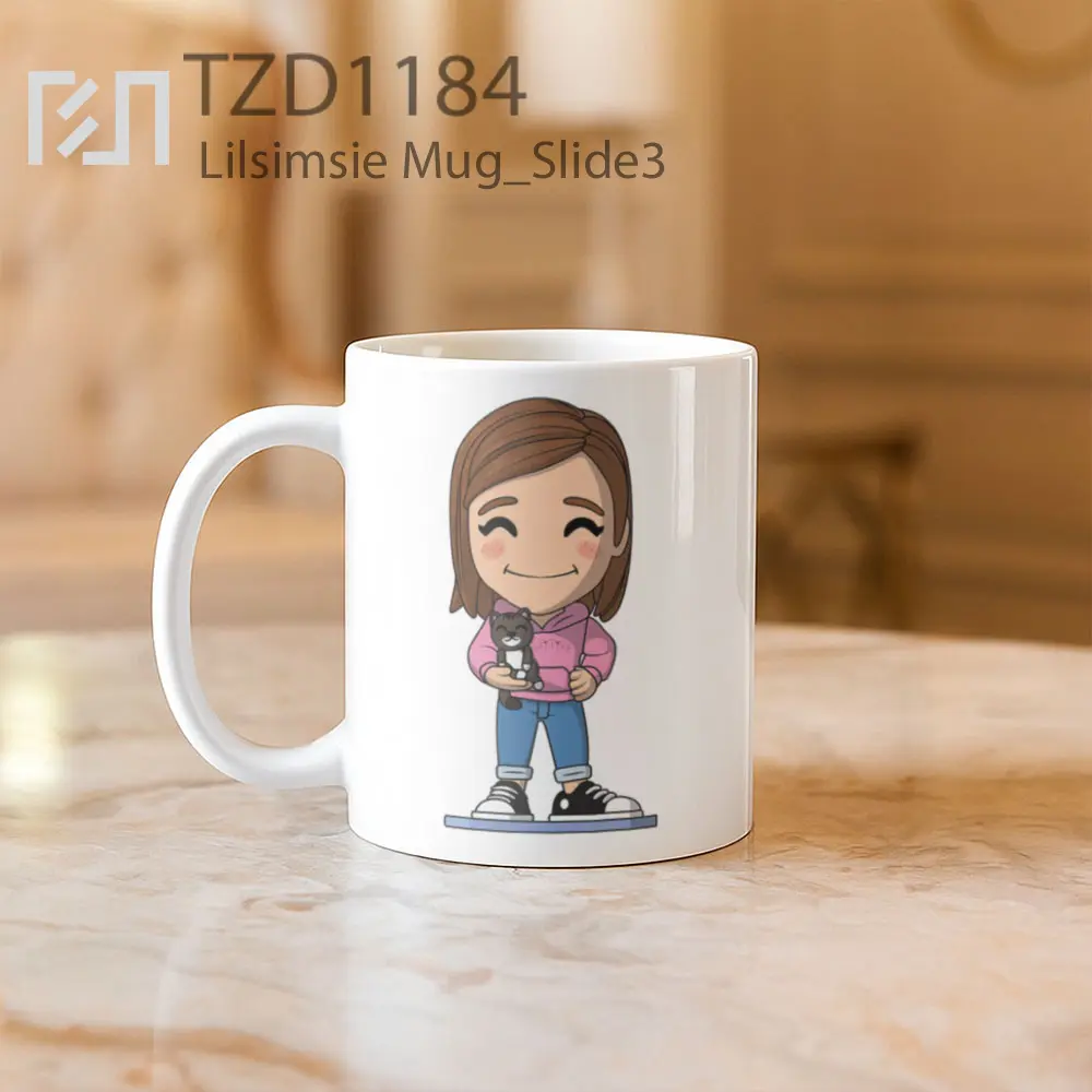 Lilsimsie Mug - All-side / Desain