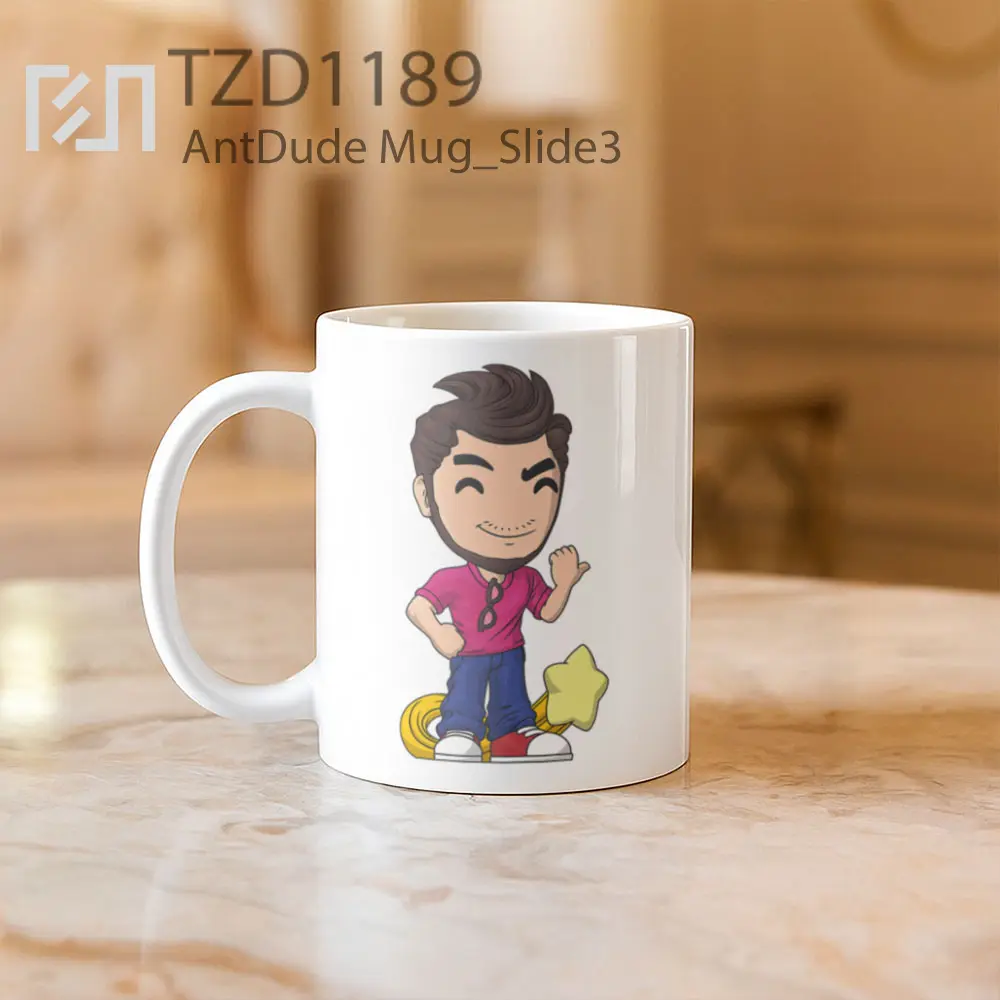 AntDude Mug - All-side / Desain