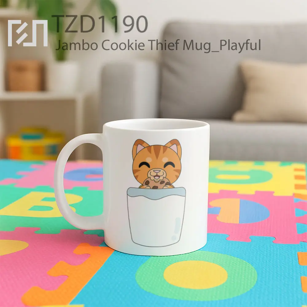 Jambo Cookie Thief Mug - All-side / Desain