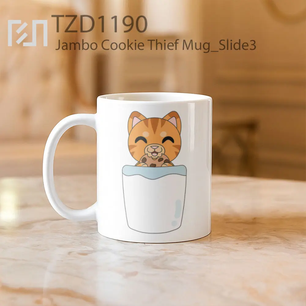 Jambo Cookie Thief Mug - All-side / Desain