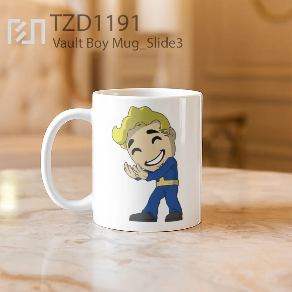 Vault Boy Mug - All-side / Desain