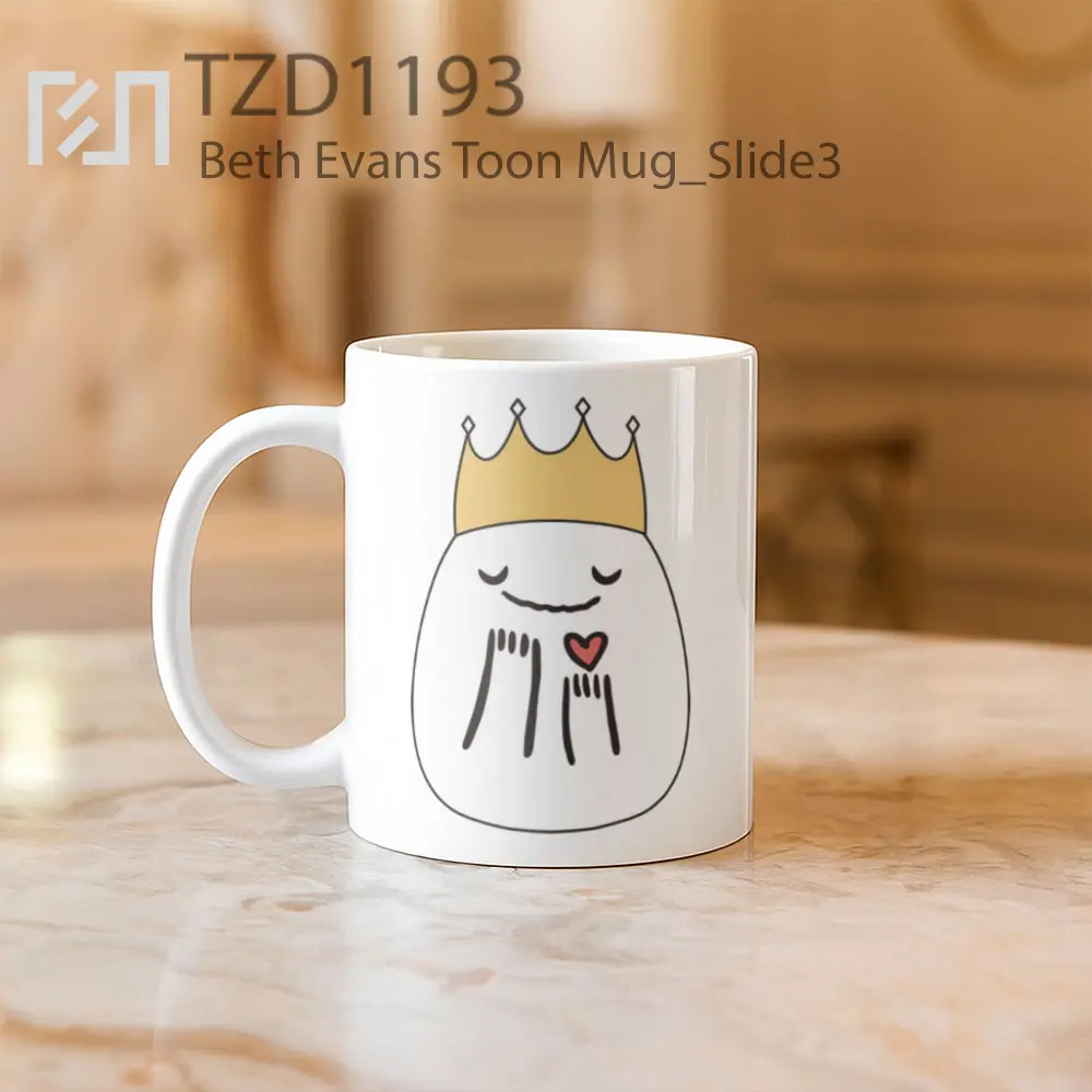 Beth Evans Toon Mug - All-side / Desain