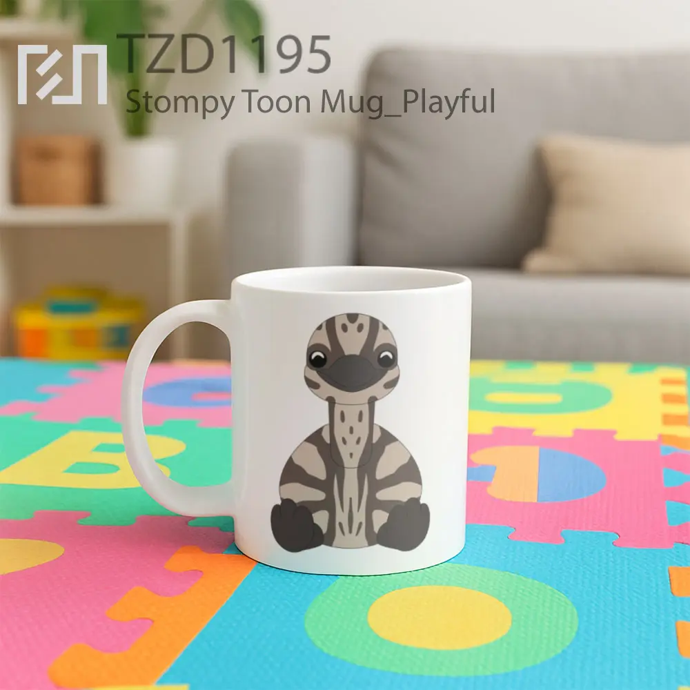 Stompy Toon Mug - All-side / Desain